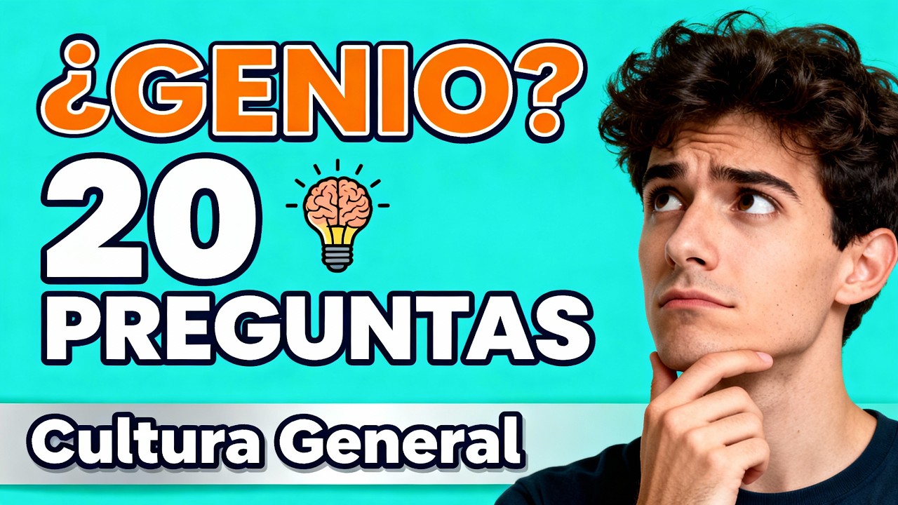 20 Preguntas de Cultura General 🤯 Solo 1 de 10 logra superarlo