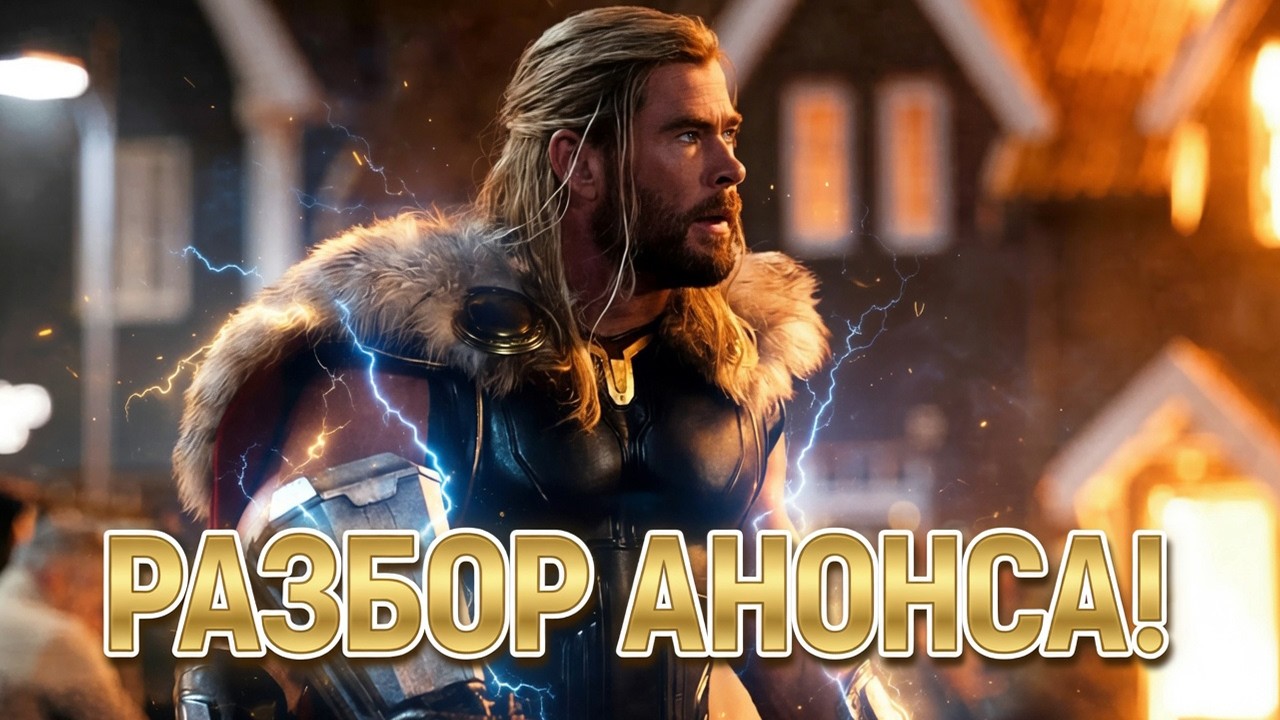 Тор 5 - разбор анонса. Новое оружие Бога грома и война с людьми!