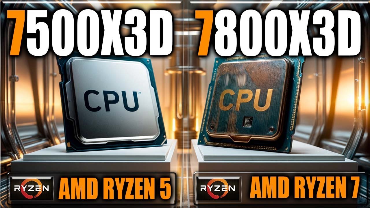 Игровые тесты/приложения 7500X3D и 7800X3D