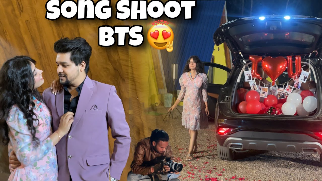 Our love story video Bts 💕 | 1st cover song experience | couplegoals | vishu aly #bts