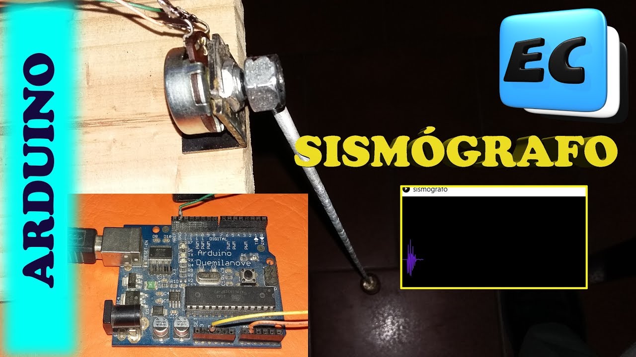 Sismografo muy facil con arduino y processing