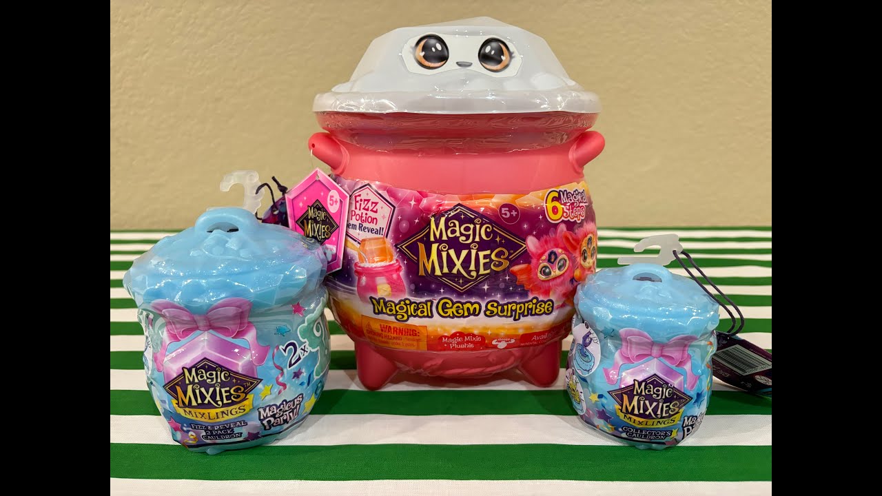 Unboxing Magic Mixies Mixlings and a Magic Mixies Gem Surprise!