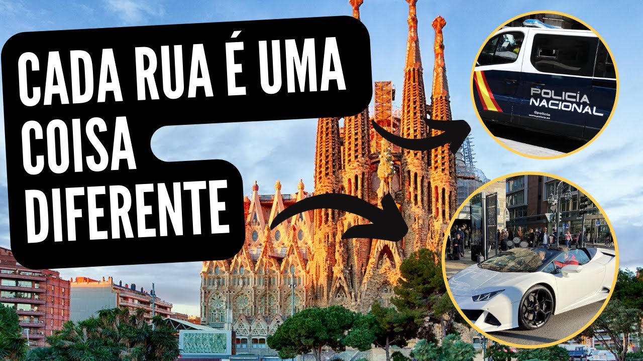 AS ALEATORIEDADES DO DELIVERY EM BARCELONA 🚔​🚲​