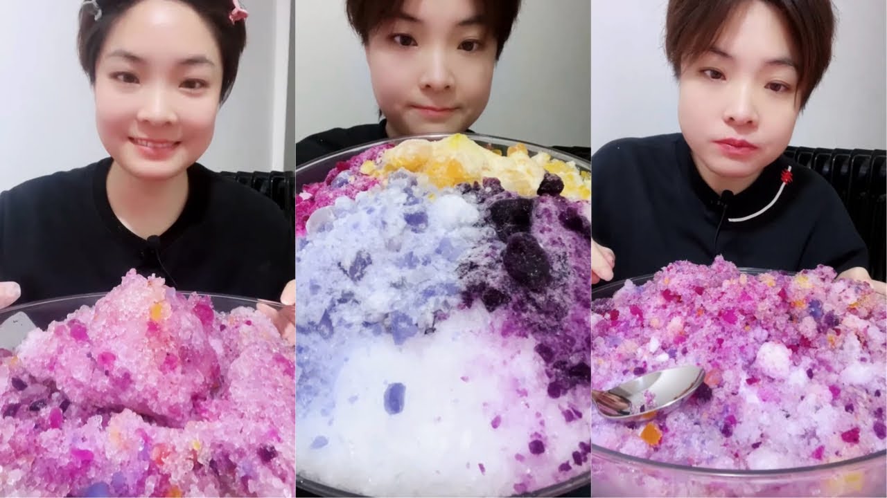 Crushed Ice Eating ASMR | Ice Eating