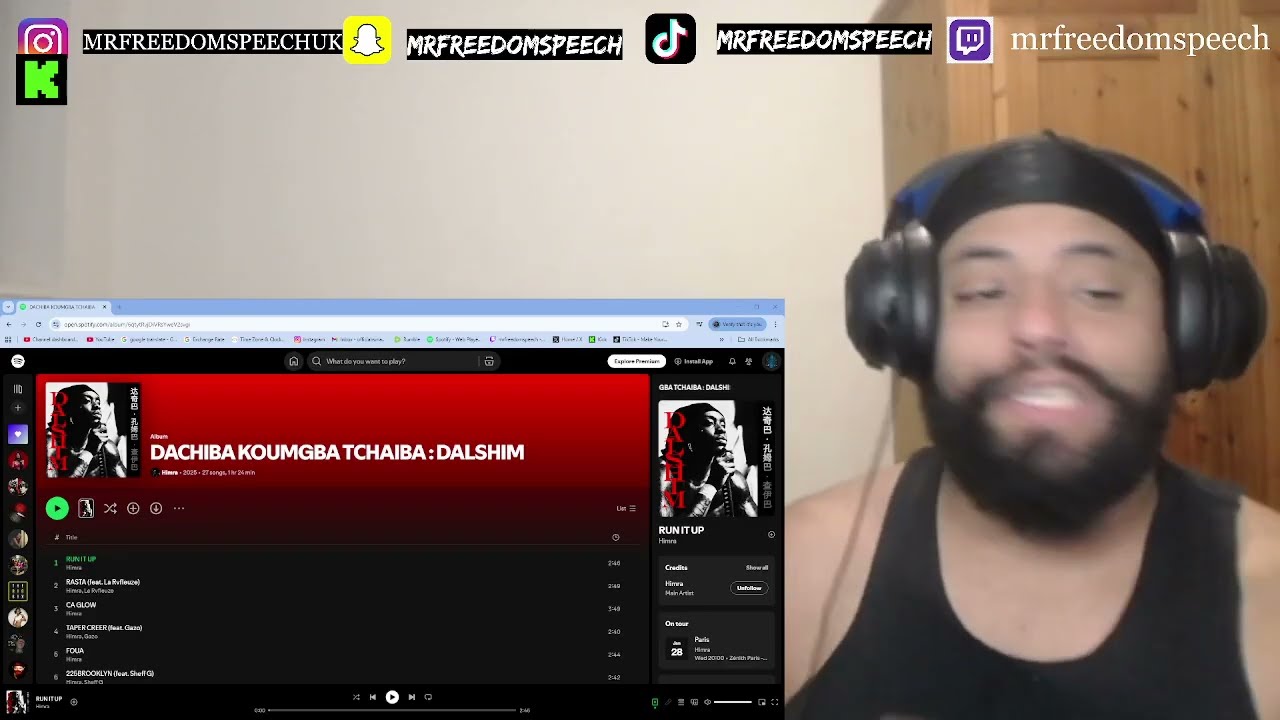 THIS ALBUM WHAT WE FANS NEEDED FORSURE🔥🇨🇮🇫🇷 Himra - DACHIBAKOUMGBATCHAIBA : DALSHIM *UK🇬🇧REACTION*