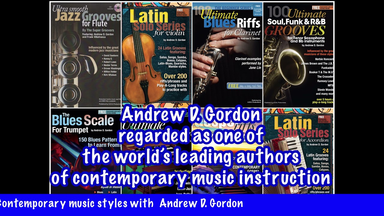 Andrew D. Gordon author of over 100 music instructional books.