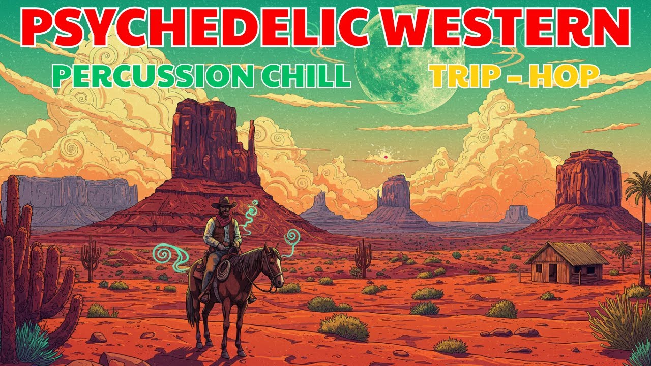 Psychedelic Western Rock Compilation | Desert Chill & Trip-Hop Sunset Mix
