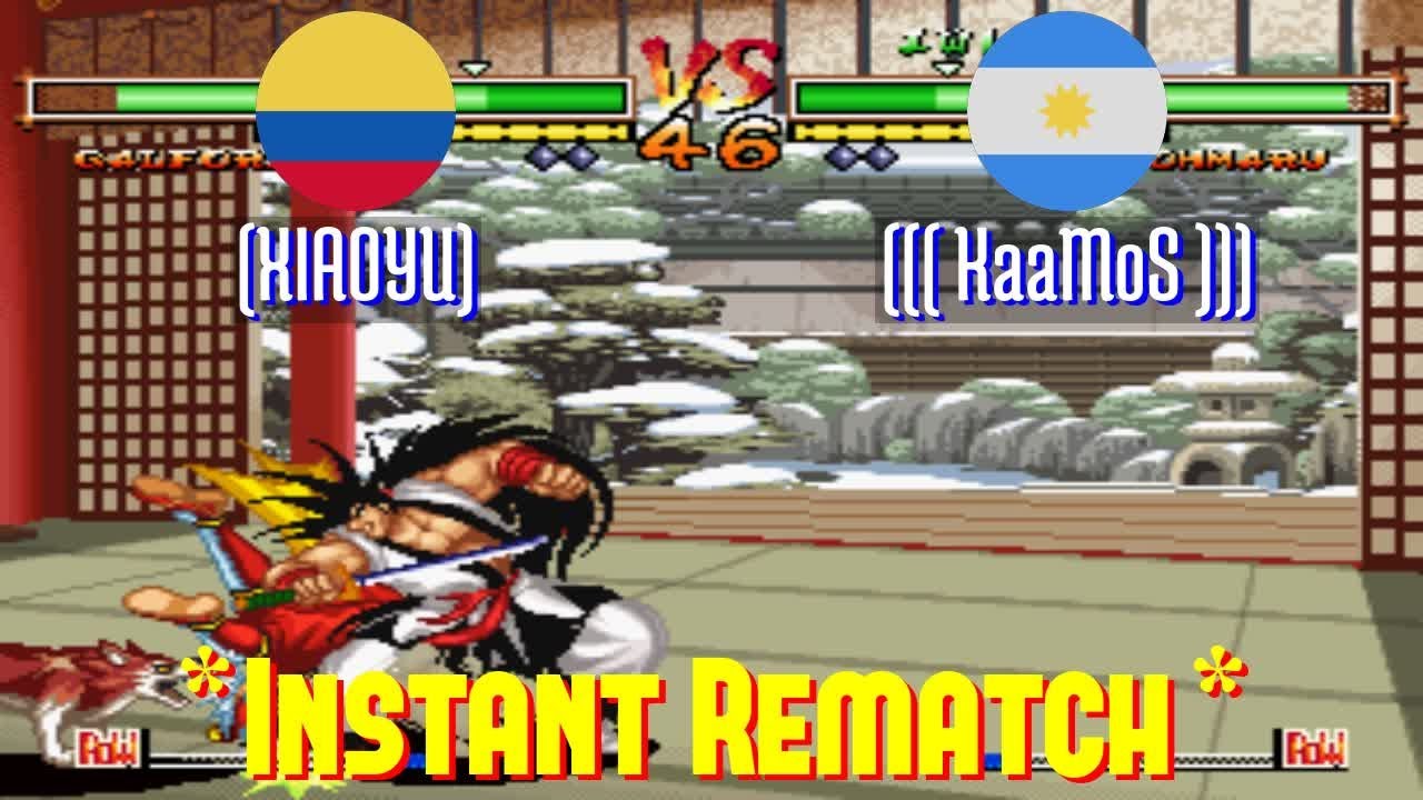 FT5 @samsh5sp: (XIAOYU) (CO) vs ((( KaaMoS ))) (AR) [Samurai Shodown V SP samsho5 Fightcade] Aug 15