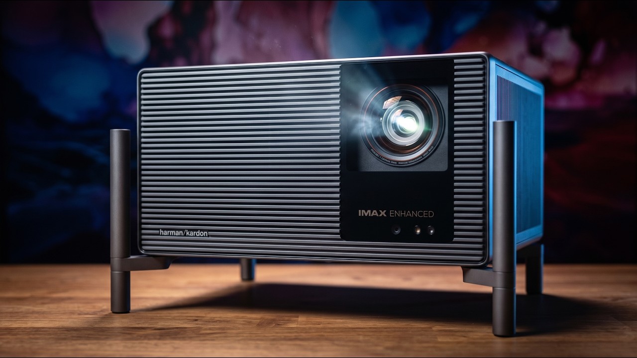 Projektor laserowy XGIMI Titan Noir 4K 7000 lumen&oacute;w ISO! Prawdziwe kino w Twoim domu!