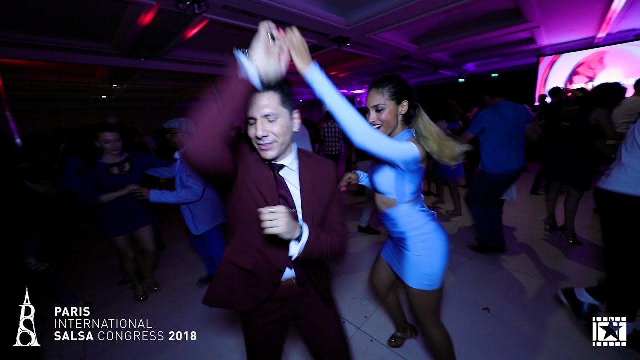 Rodrigo Cortazar & Bersy Cortez | social dancing ~ Paris International Salsa Congress