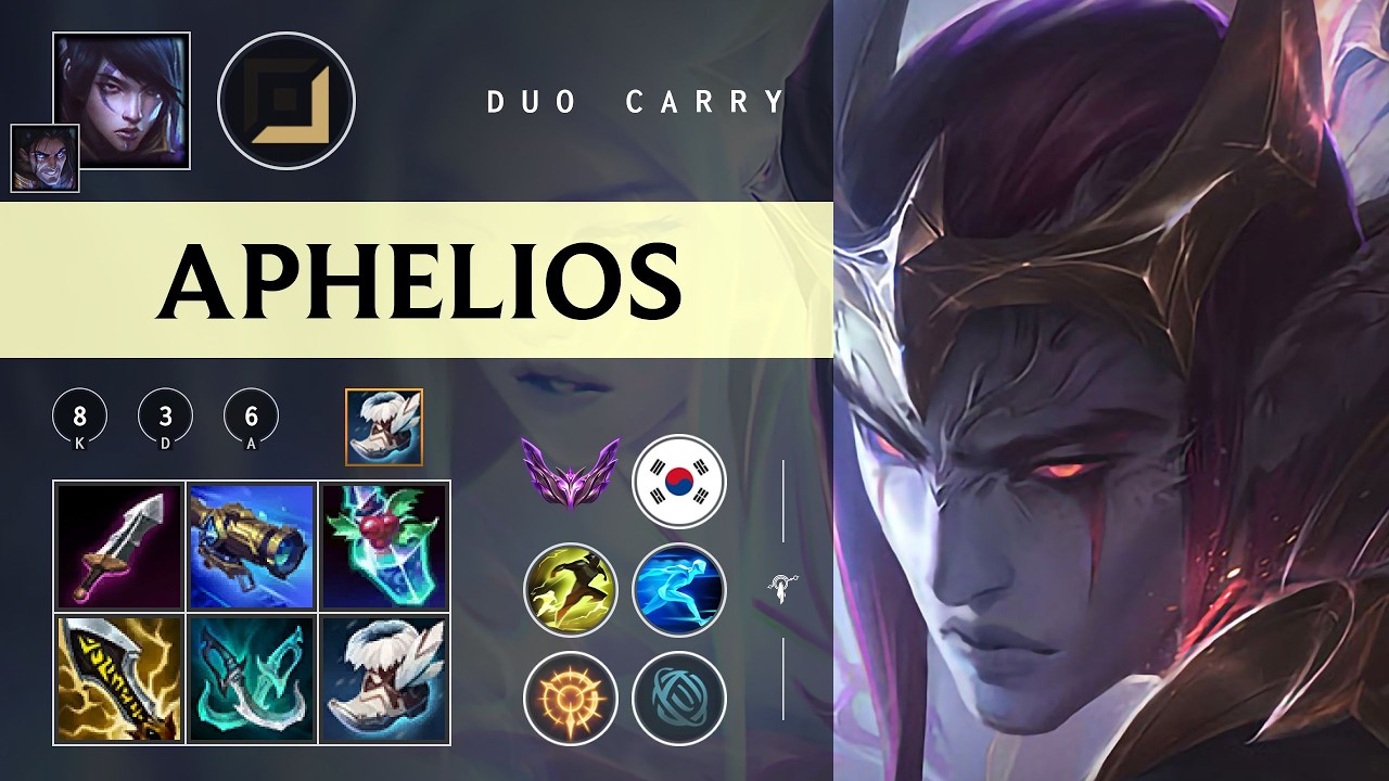 Aphelios ADC vs Jhin - KR Master Patch 26.05