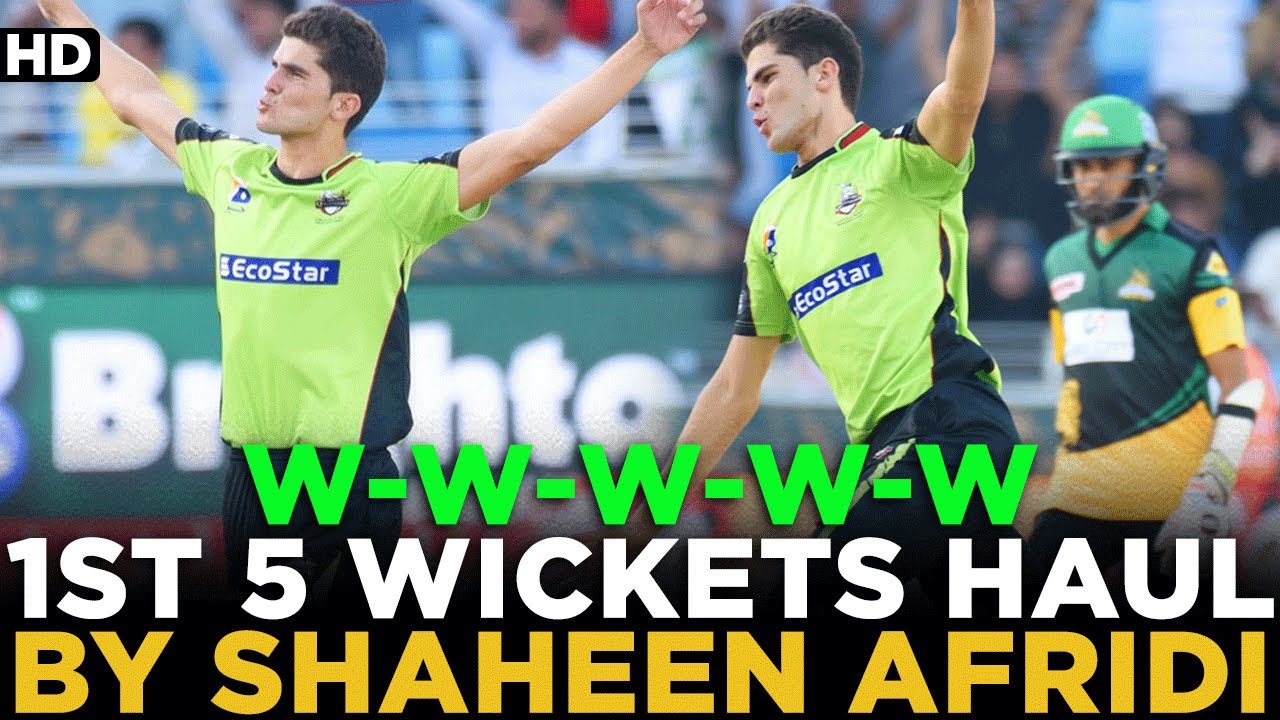 1st 5 Wickets Haul By Eagle Shaheen Shah Afridi | HBL PSL | MB2L