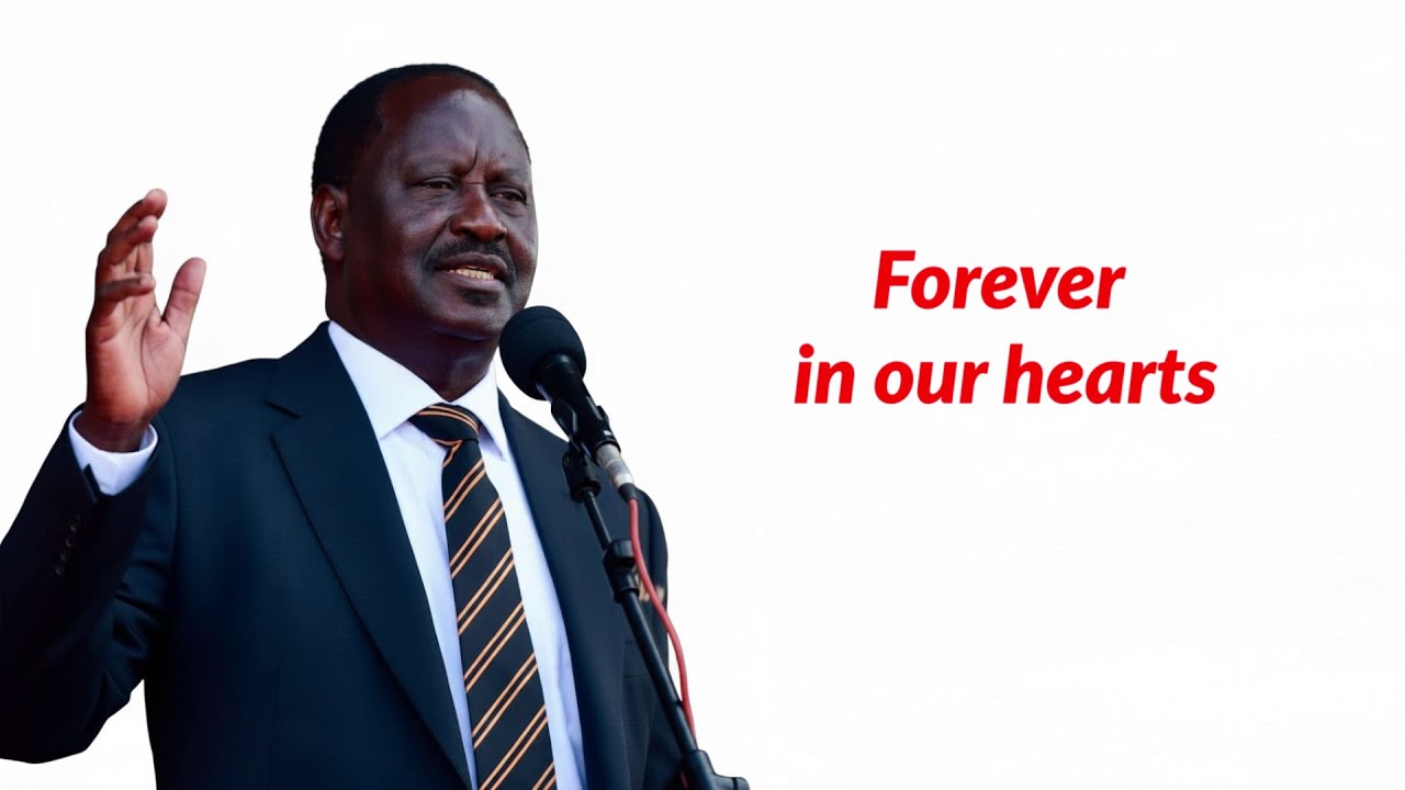 Letter One - Baba Raila Rest In Peace (Audio Lyrics)