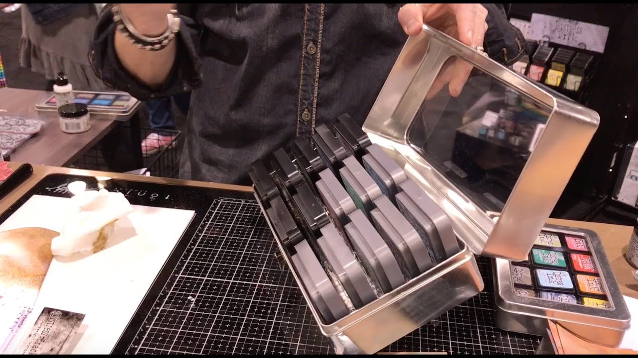 Tim Holtz Distress Ink Storage Tins - Creativation 2020