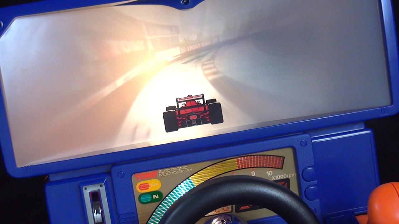 【電動おもちゃ】トミー Ｆ１ドライバー ファミリーアーケードゲーム ドライブシュミレーター レース tomy f1 driver game 1992 japan toys ブラゼ