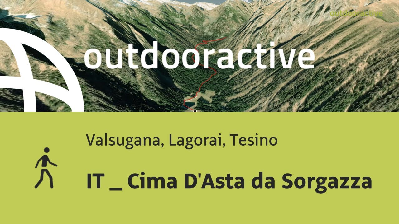 t&uacute;ra in Valsugana, Lagorai, Tesino: IT _ Cima D'Asta da Sorgazza
