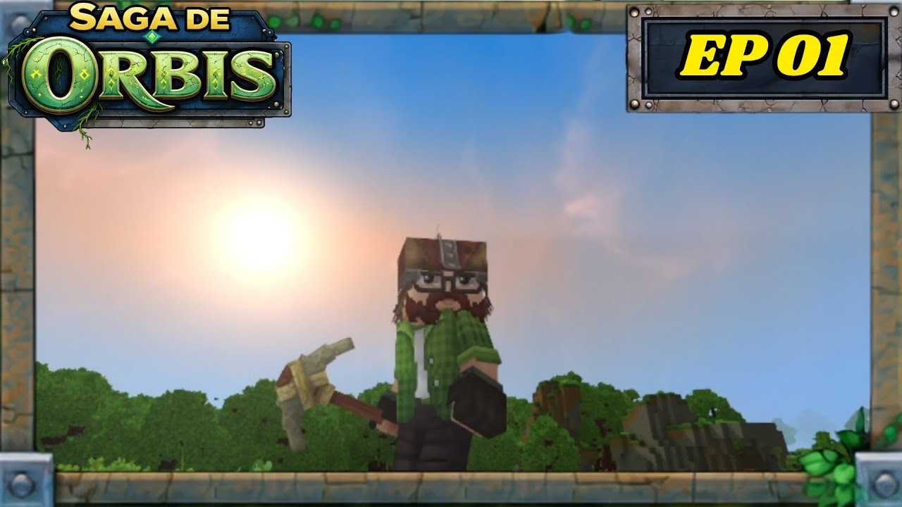 Minha Primeira Gameplay de Hytale (Experiência 100% Cega) | Saga de Orbis EP. 1 #hytalegameplay 