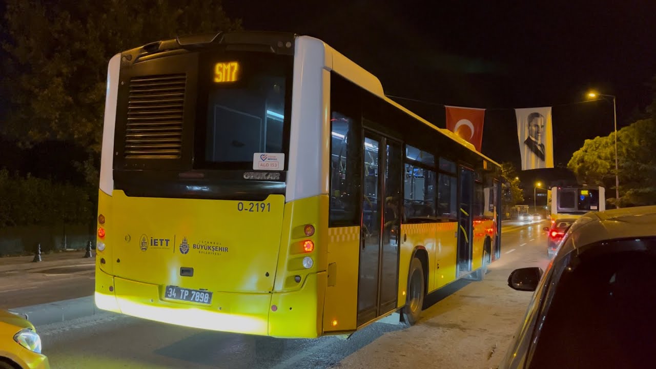 İstanbul | SM7 ile Yenidoğan Peronlar - Sancaktepe Metro Arası Otobüsle Seyahat