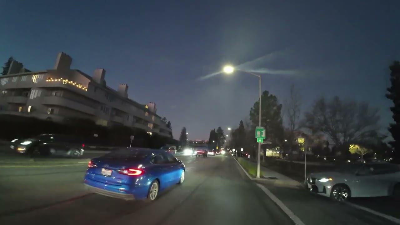 E-Bike Riding on Page Mill Road. 