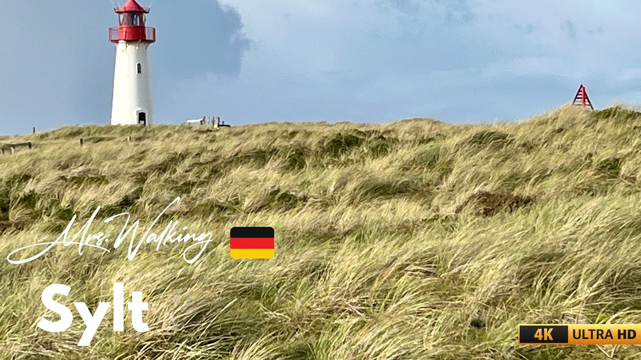 Sylt 4K Virtual Walking Tour 🇩🇪│ Is this the nicest Beach in Germany?