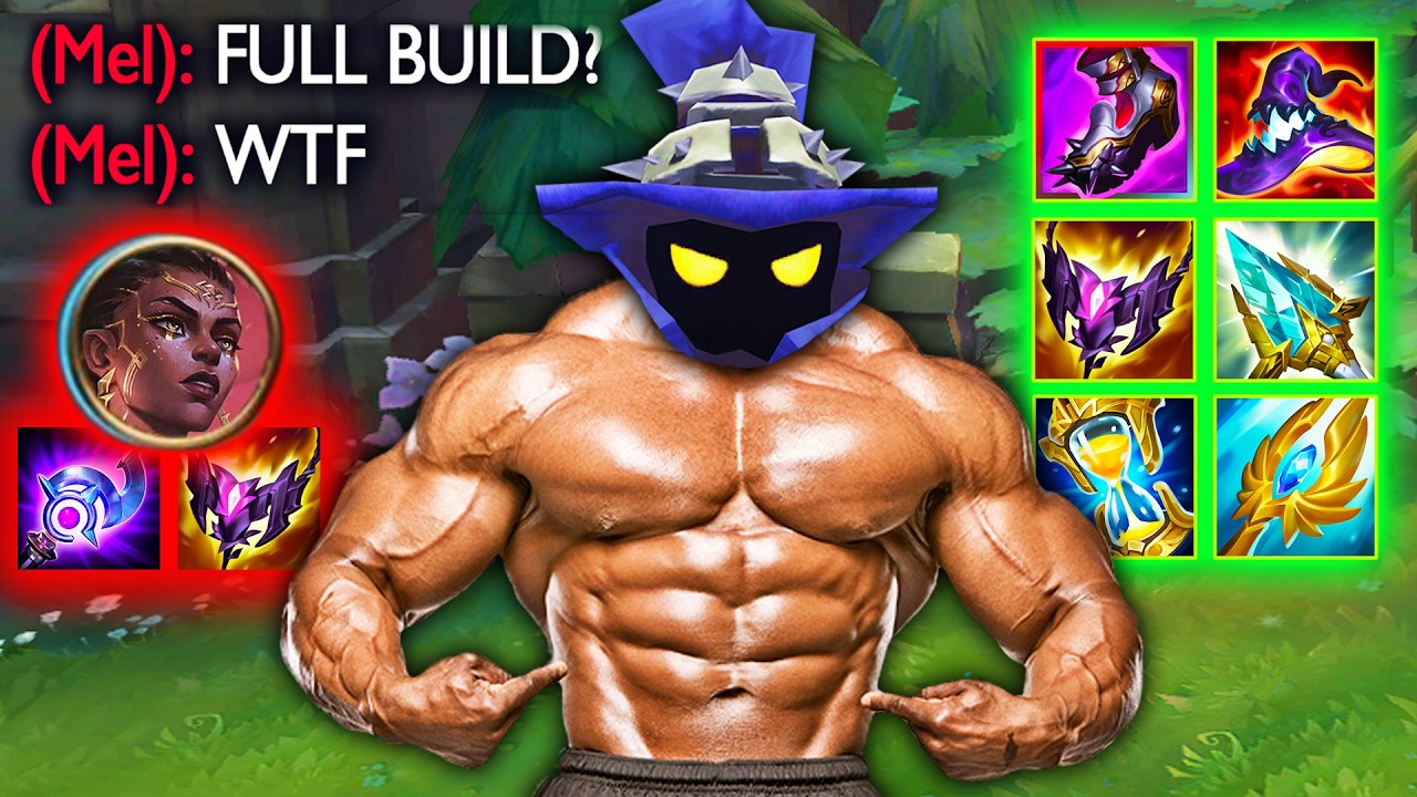 Jsem šílenej RAID BOSS zatímco Mel má... 2 itemy? 💀 (Veigar)
