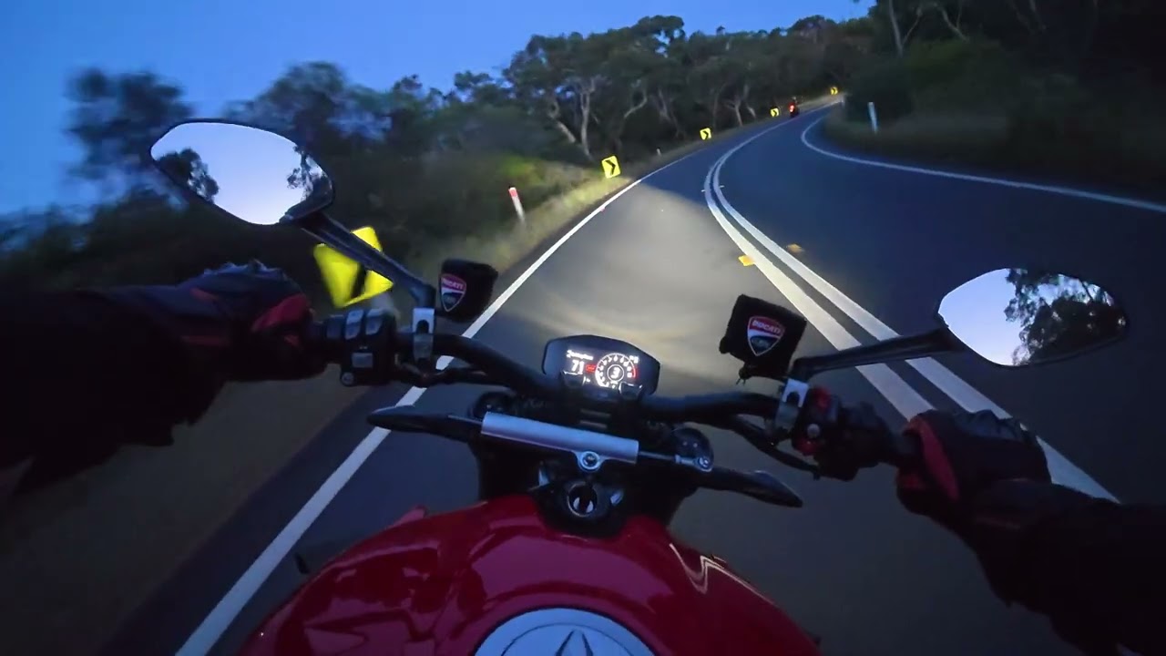 Ducati Streetfighter V2 -  Sunset Ride Sydney to Bundeena - 07 February 2025