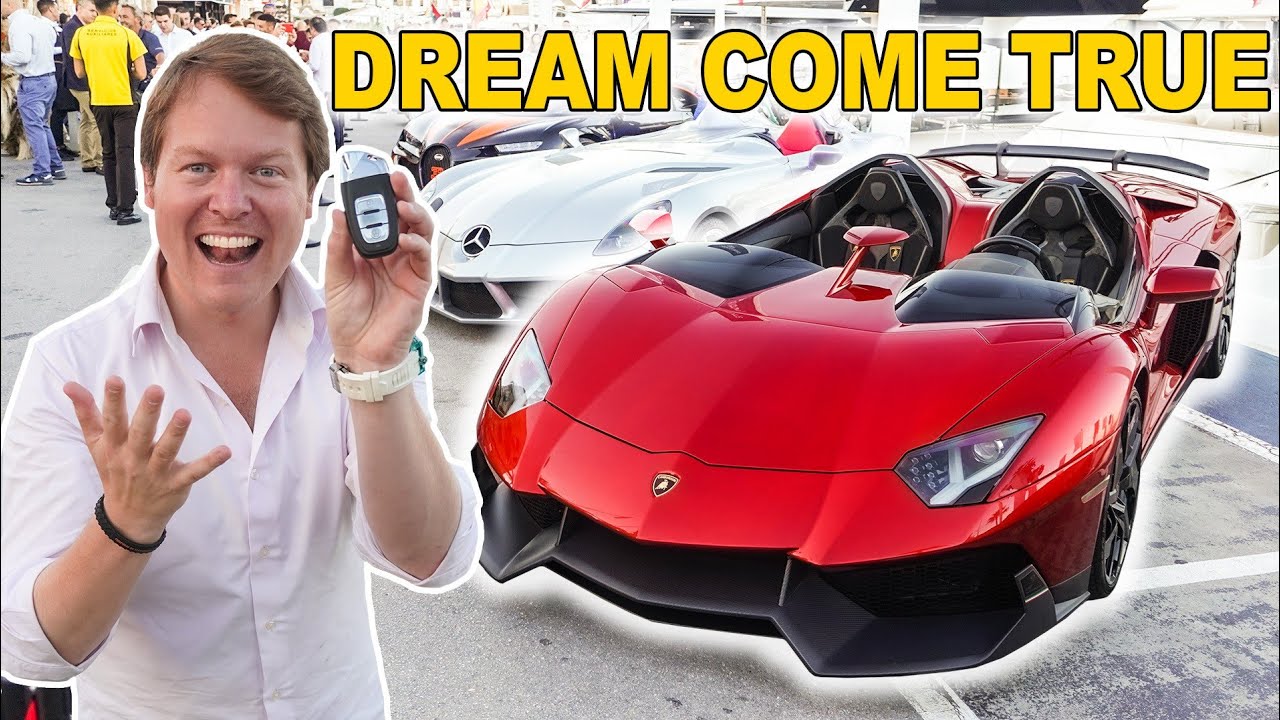 Моя мечта прокатиться на LAMBORGHINI AVENTADOR J! Первый в мире эксклюзив