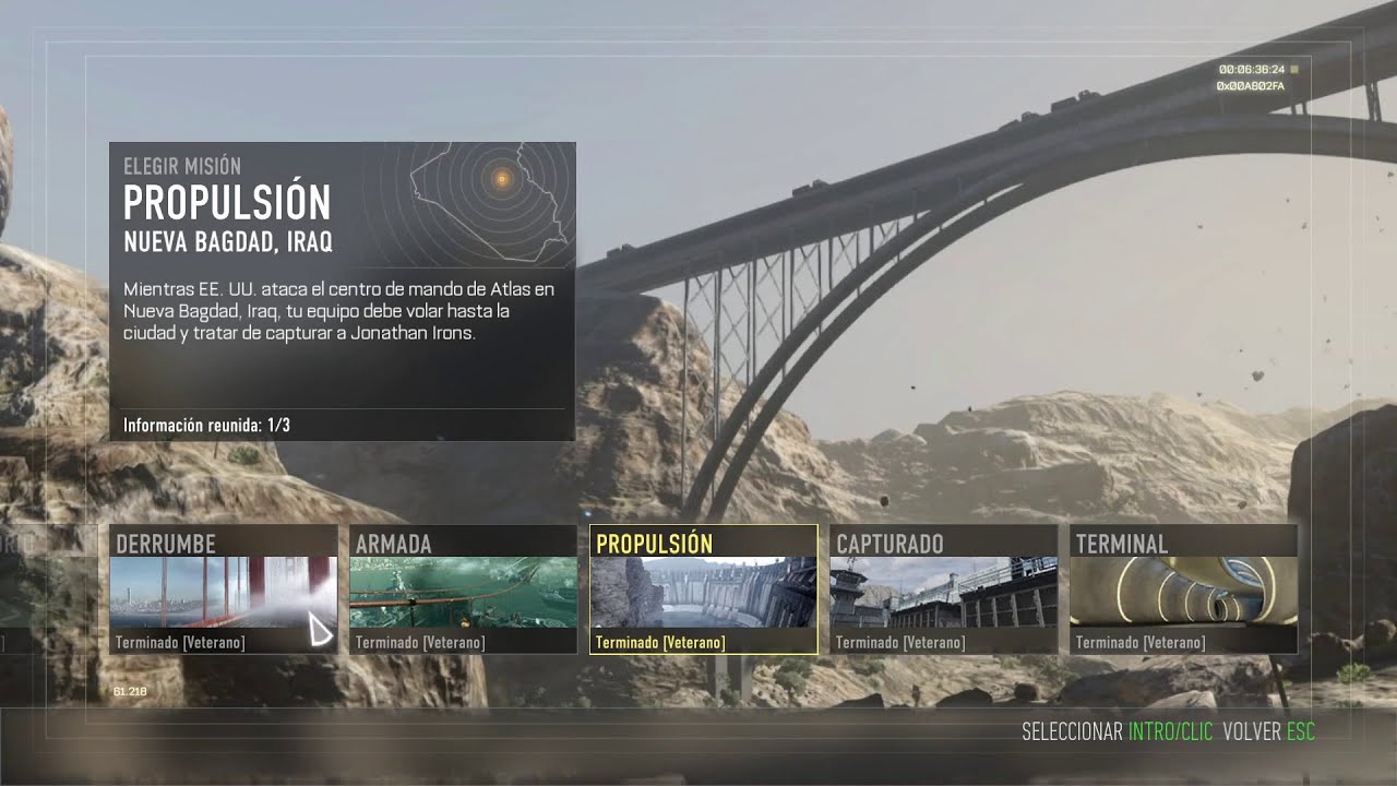 Call Of Duty: Advance Warfare - PC - 2014 - 13 Propulsión - Dificultad: Veterano