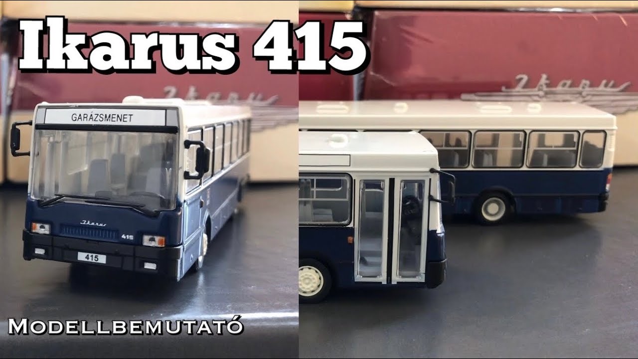 DeAgostini Ikarus 415 Bemutató