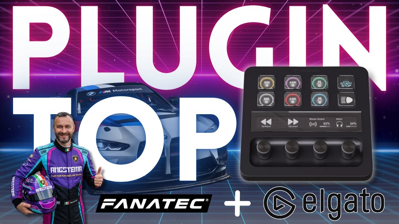 La funzione che ogni Sim Racer aspettava: Elgato incontra Fanatec!🚗❤️