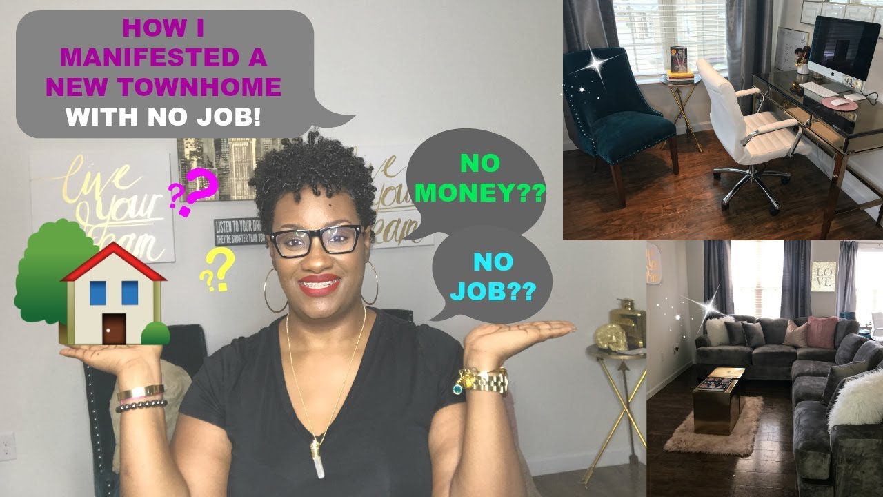 HOW I MANIFESTED A NEW TOWNHOME WITH NO JOB! || LAW OF ATTRACTION SUCCESS STORY! || TEDRA DAIGRE