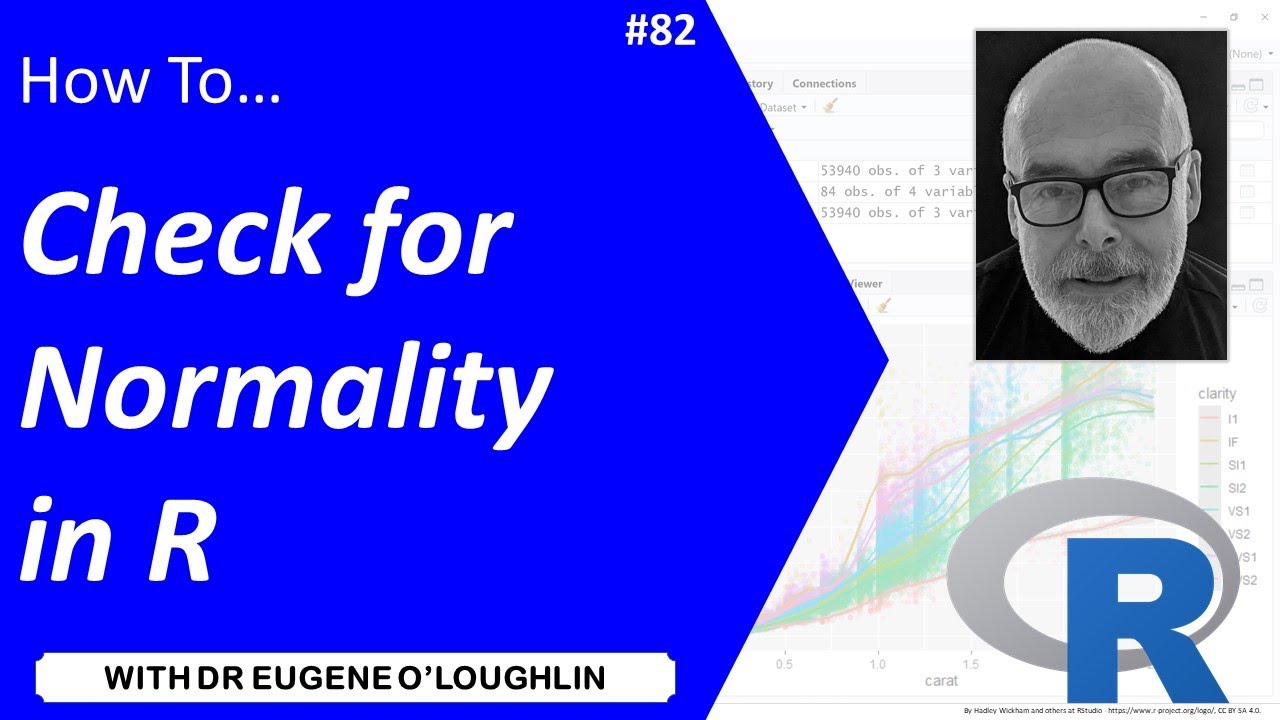How To... Check for Normal Distribution in R #82