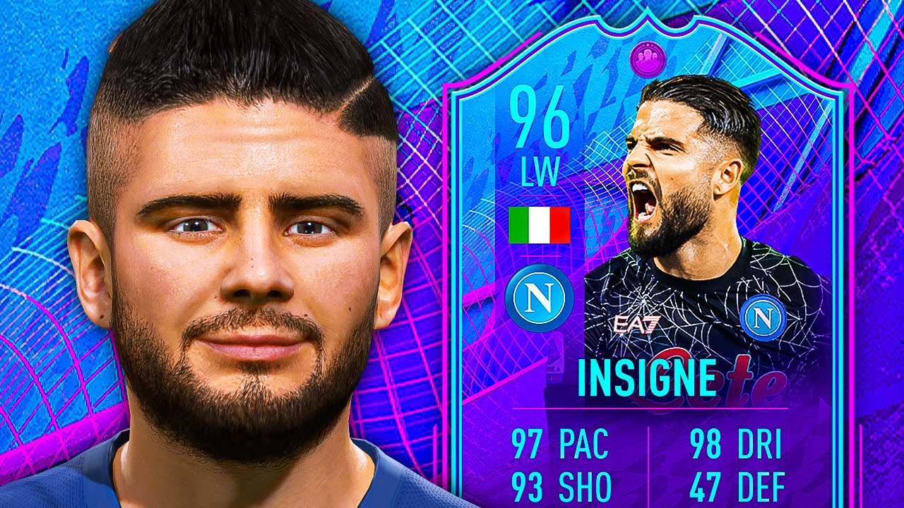 5⭐ SKILL MOVES! 🤩 96 End of an Era Insigne Player Review - FIFA 22 Ultimate Team