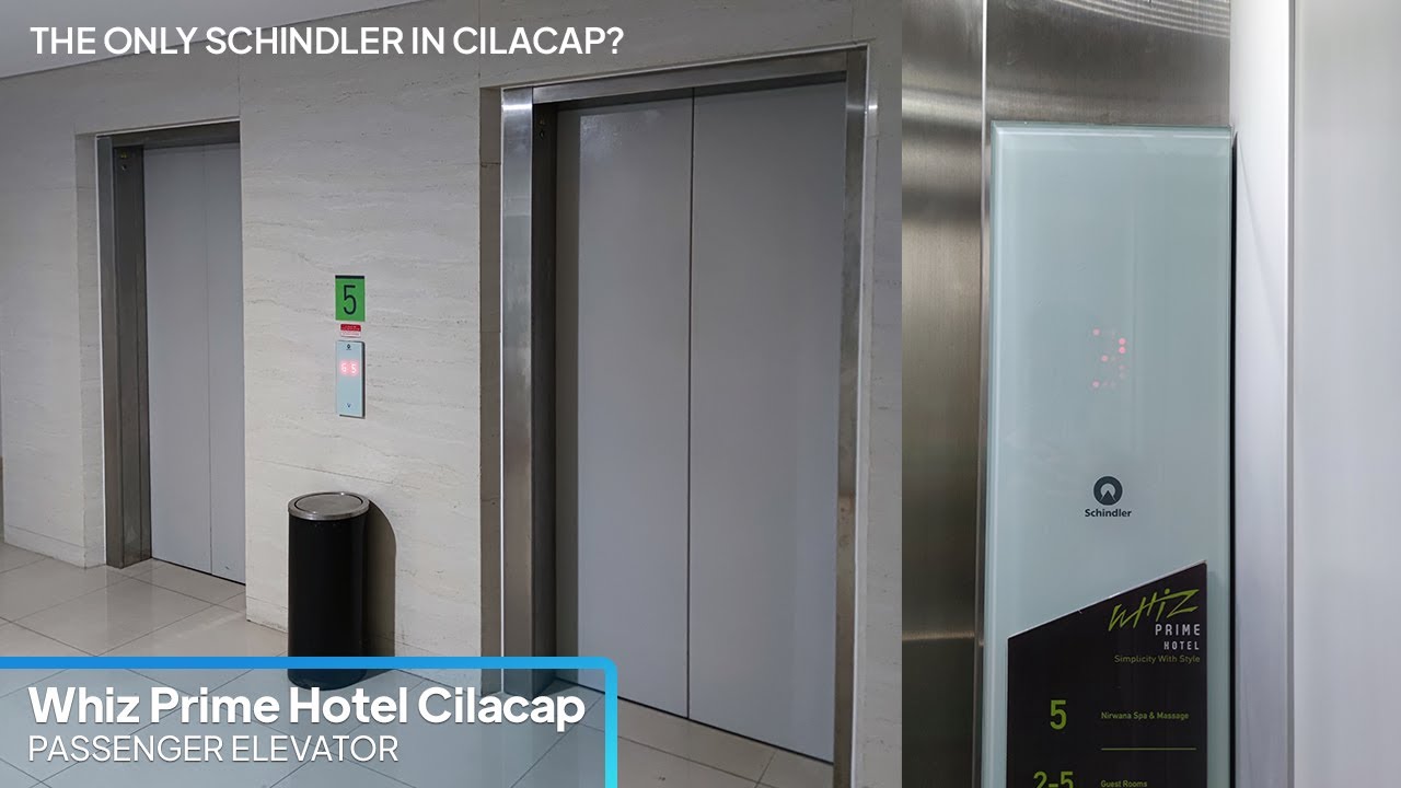 [4K] Schindler 3300 Elevators - Whiz Prime Hotel, Cilacap