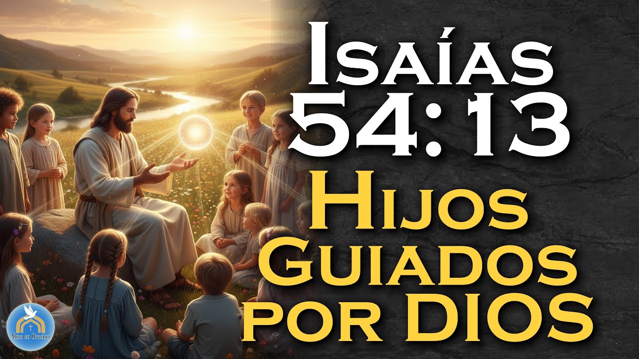 ¡DIOS PROTEGE Y GUÍA A TUS HIJOS! 🙏 La Promesa de Paz y Enseñanza | ISAÍAS 54:13