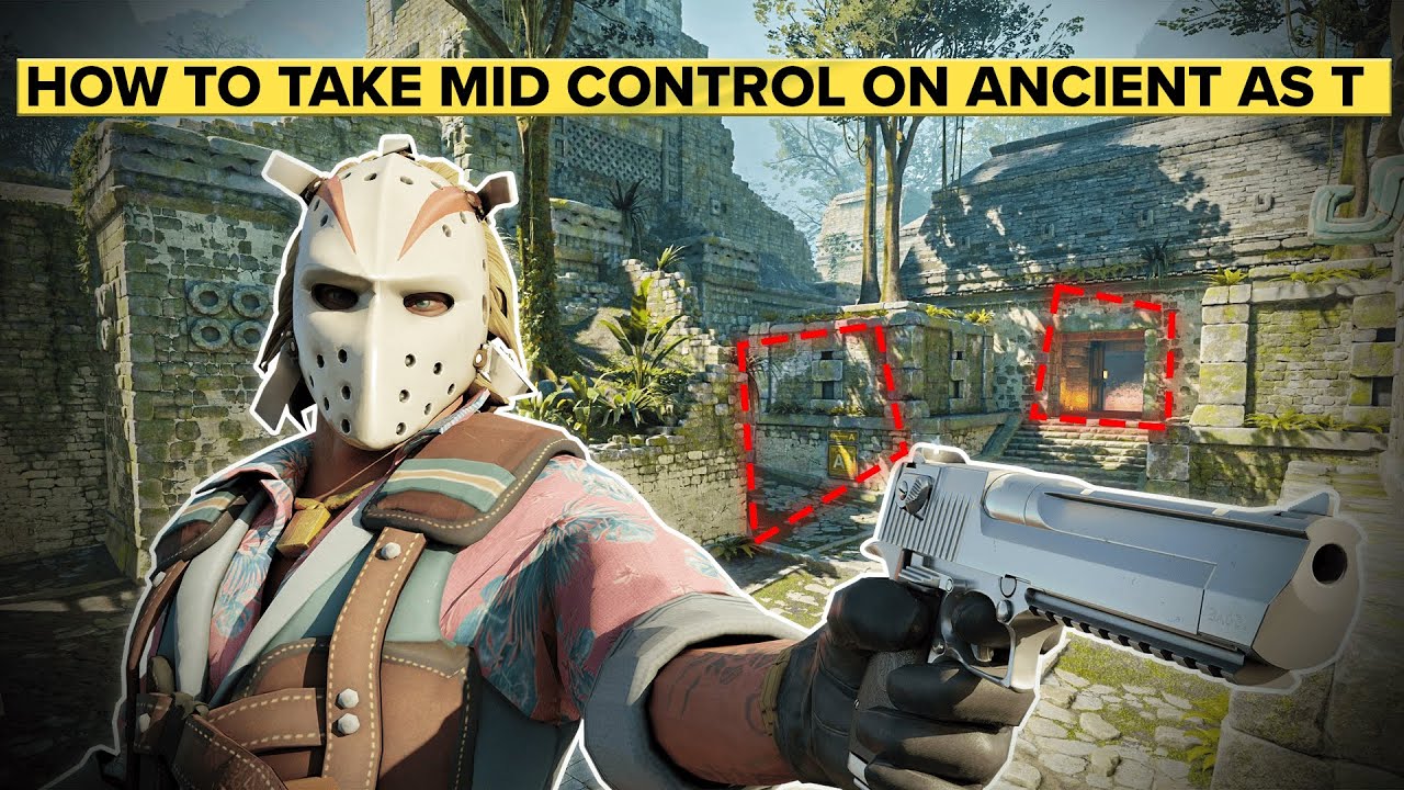 How to Take Mid Control on Ancient as T - Lesson by CS2 Coach v1dma
