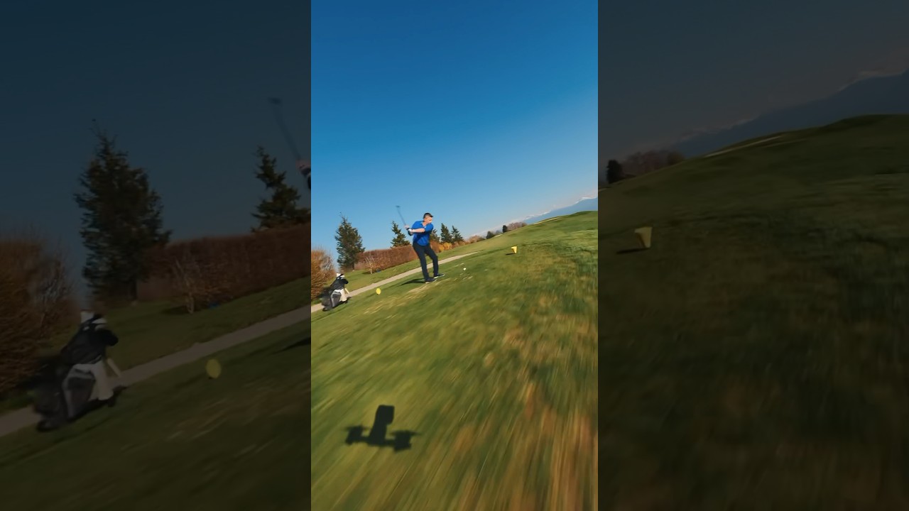 Flying Through The Fairway ⛳️ | Cinematic FPV Drone (🎥: IG / com_rock) #fpv #drone #golf