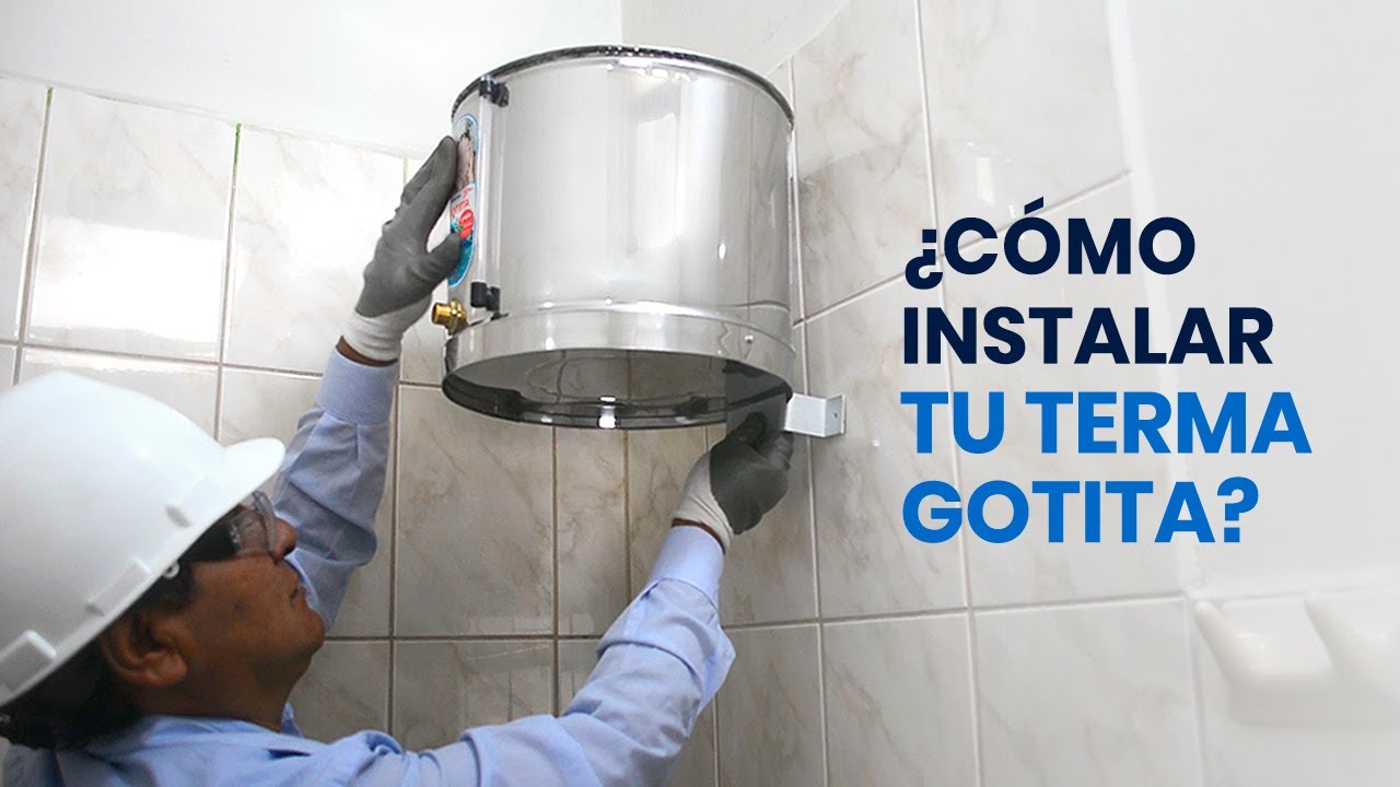 Instalación Terma Eléctrica Gotita | Fácil de instalar