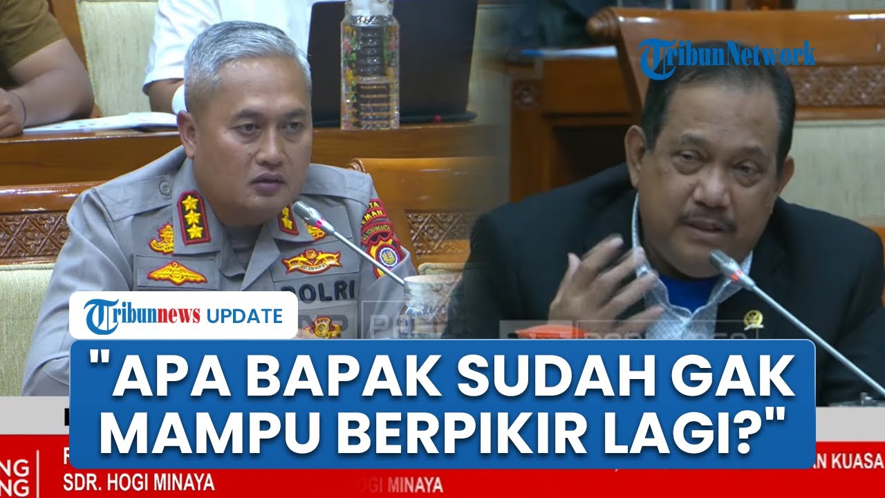 Anggota DPR Pensiunan Jenderal Marahi Kapolresta Sleman soal Kasus Suami Bela Istri dari Jambret