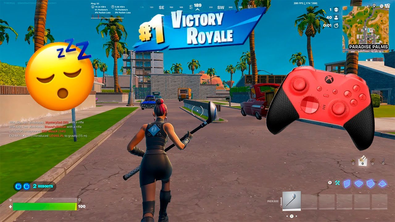 Fortnite Reload On Xbox Elite Controller Gameplay4K 120FPS