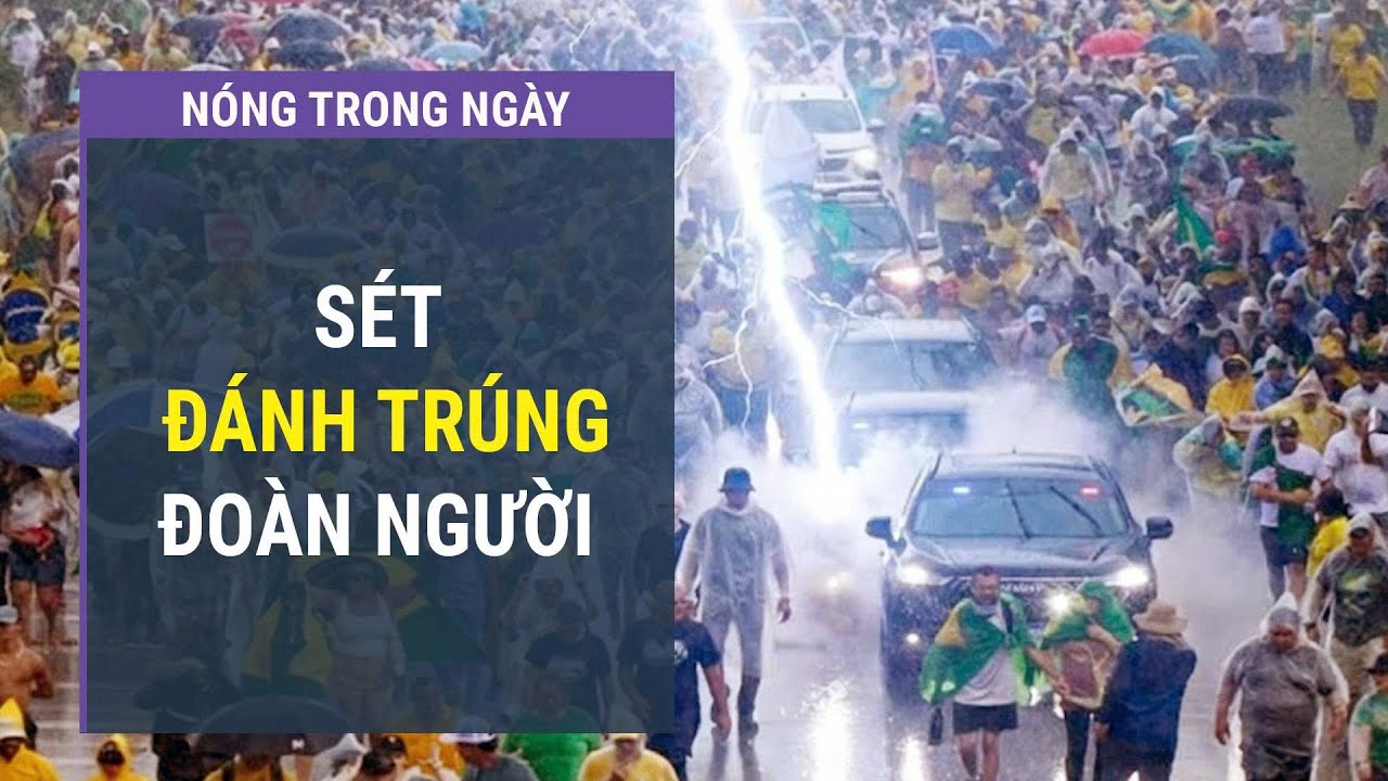 Tai nạn hy hữu: Sét đánh giữa đoàn tuần hành, 89 người nhập viện