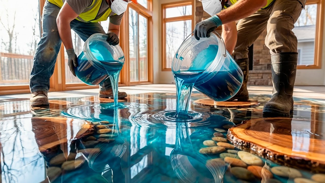 Top 5 Most Stunning Pours: Moss, Stone & 3D