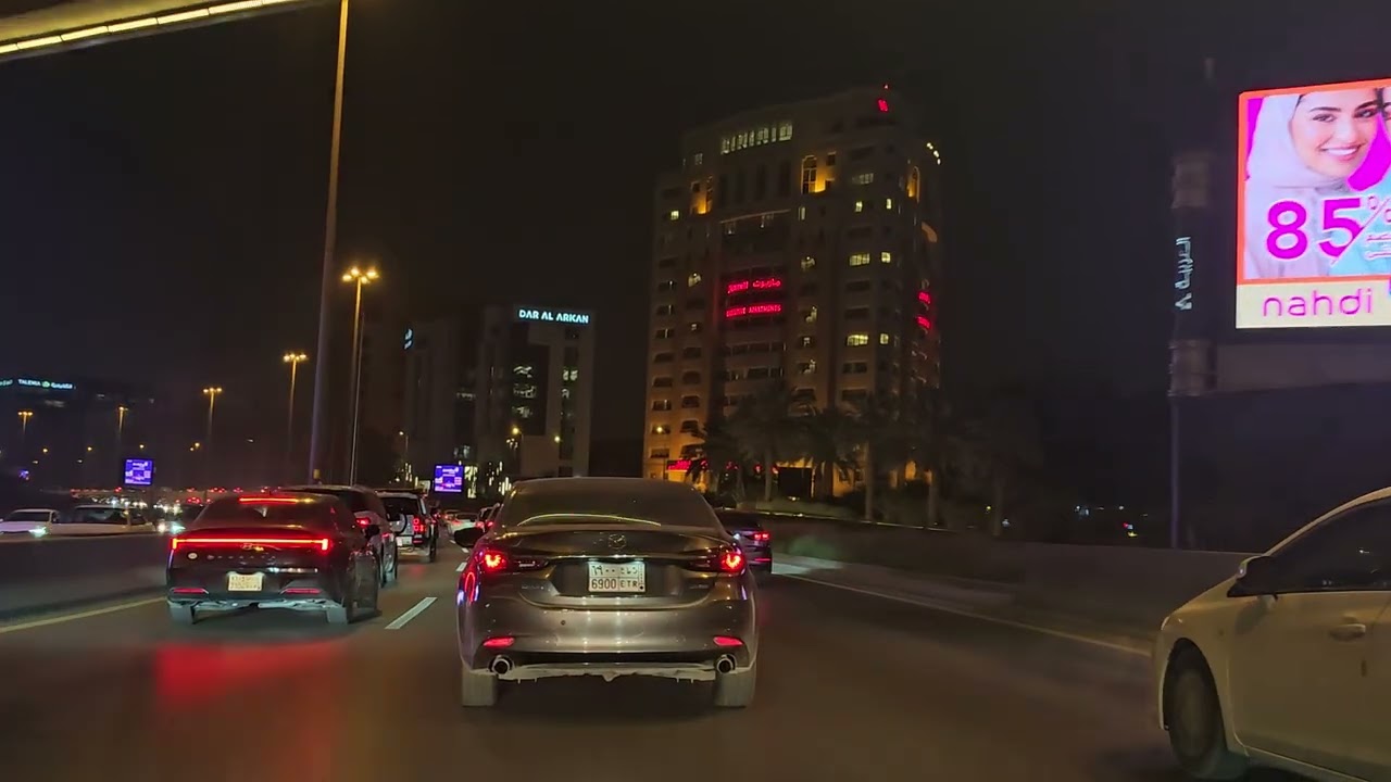 من حي السليمانية الى حي الربوه . #الرياض 