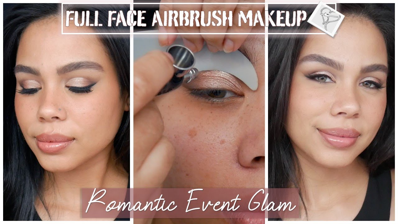 Romantic Event Glam Using Airbrush Makeup| IHeartAirbrush