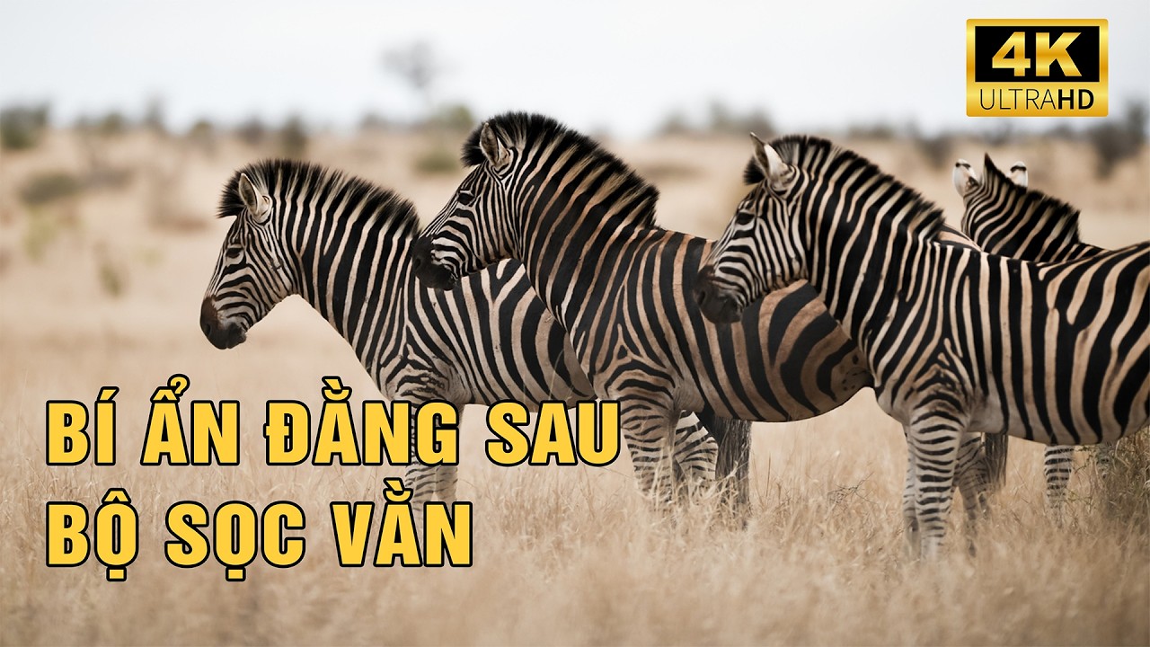 Ngựa Vằn - Tìm hiểu cuộc sống hoang dã của Ngựa Vằn Châu Phi