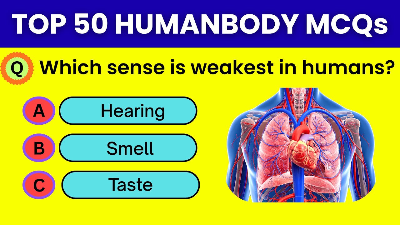 Only True Anatomy (Human body) Experts Can Score 50/50! || Human Anatomy Quiz 2025 || Brain Buzz