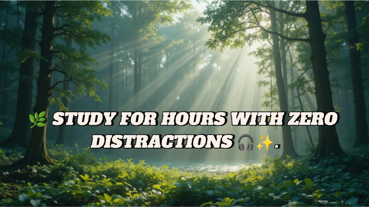 Clean Nature Sounds for Studying Without Distraction
