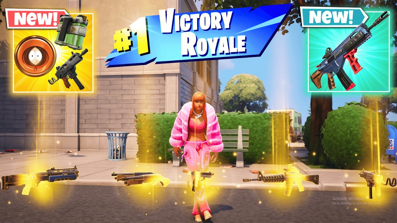 ALL MYTHIC GUNS IN FORTNITE! (NEW! Fortnite Chapter 7 Season 1)