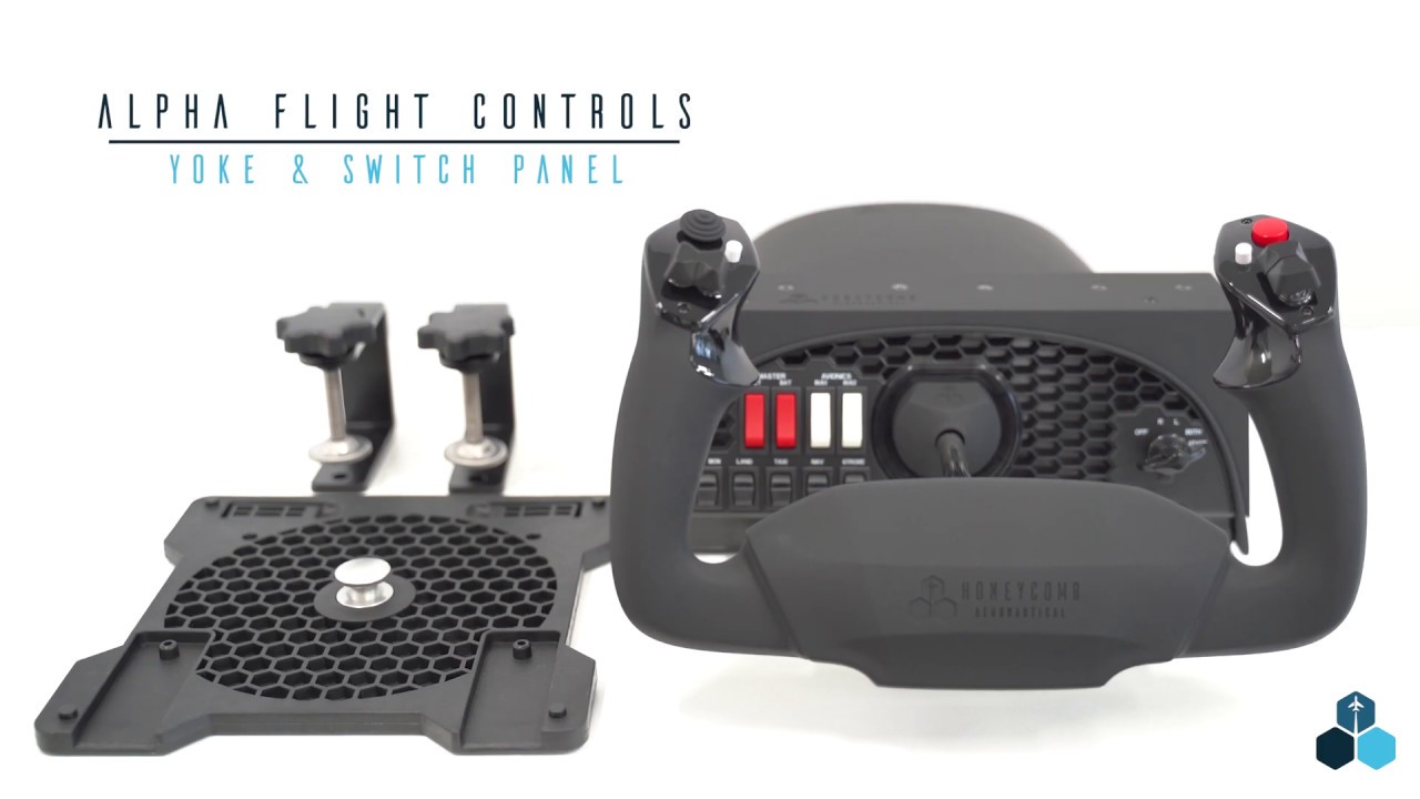 Alpha Flight Controls | Yoke Installation | Honeycomb Aeronautical