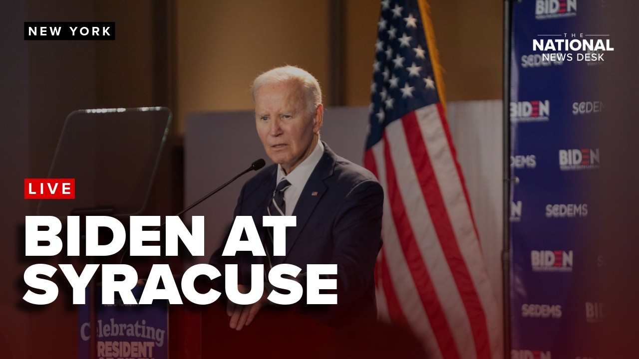 Biden attends Syracuse portrait unveiling